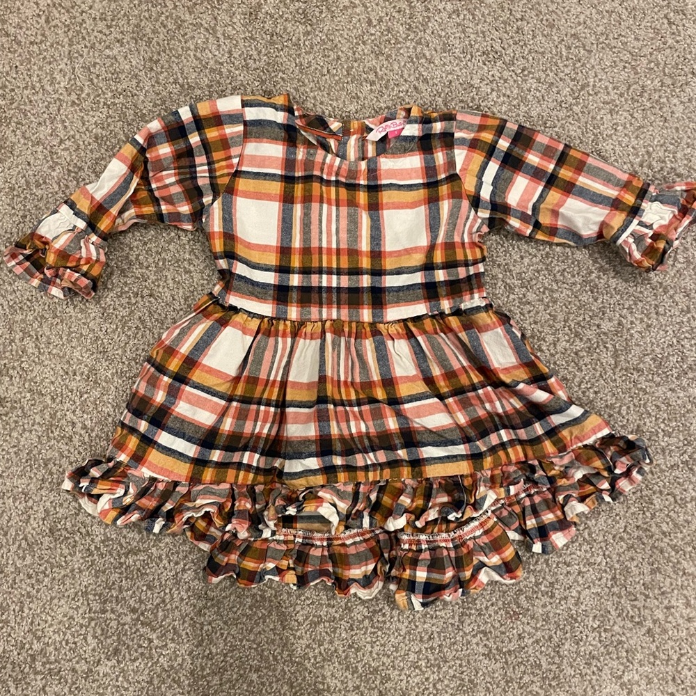Fall flannel tunic- size 5